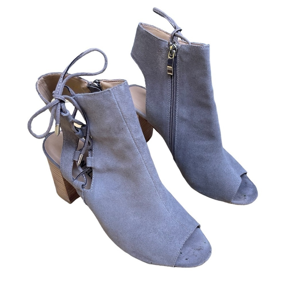 VANELI Better Taupe Rory Suede Bootie Size 7.5